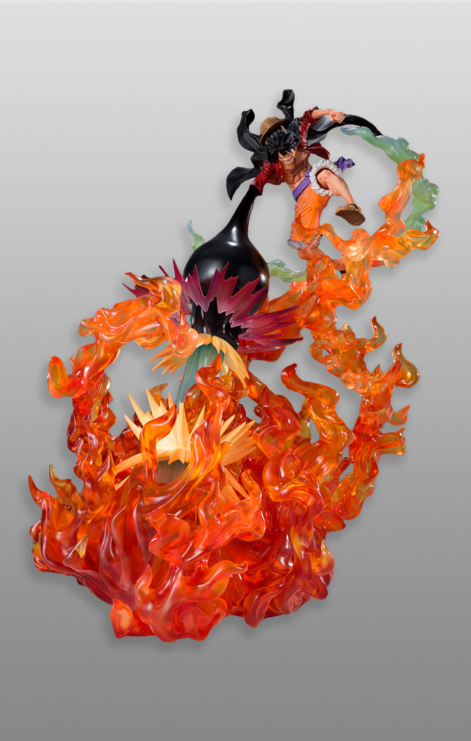 Estátua Monkey D Luffy Red Roc Extra Battle - One Piece - Figuarts Zero - Bandai