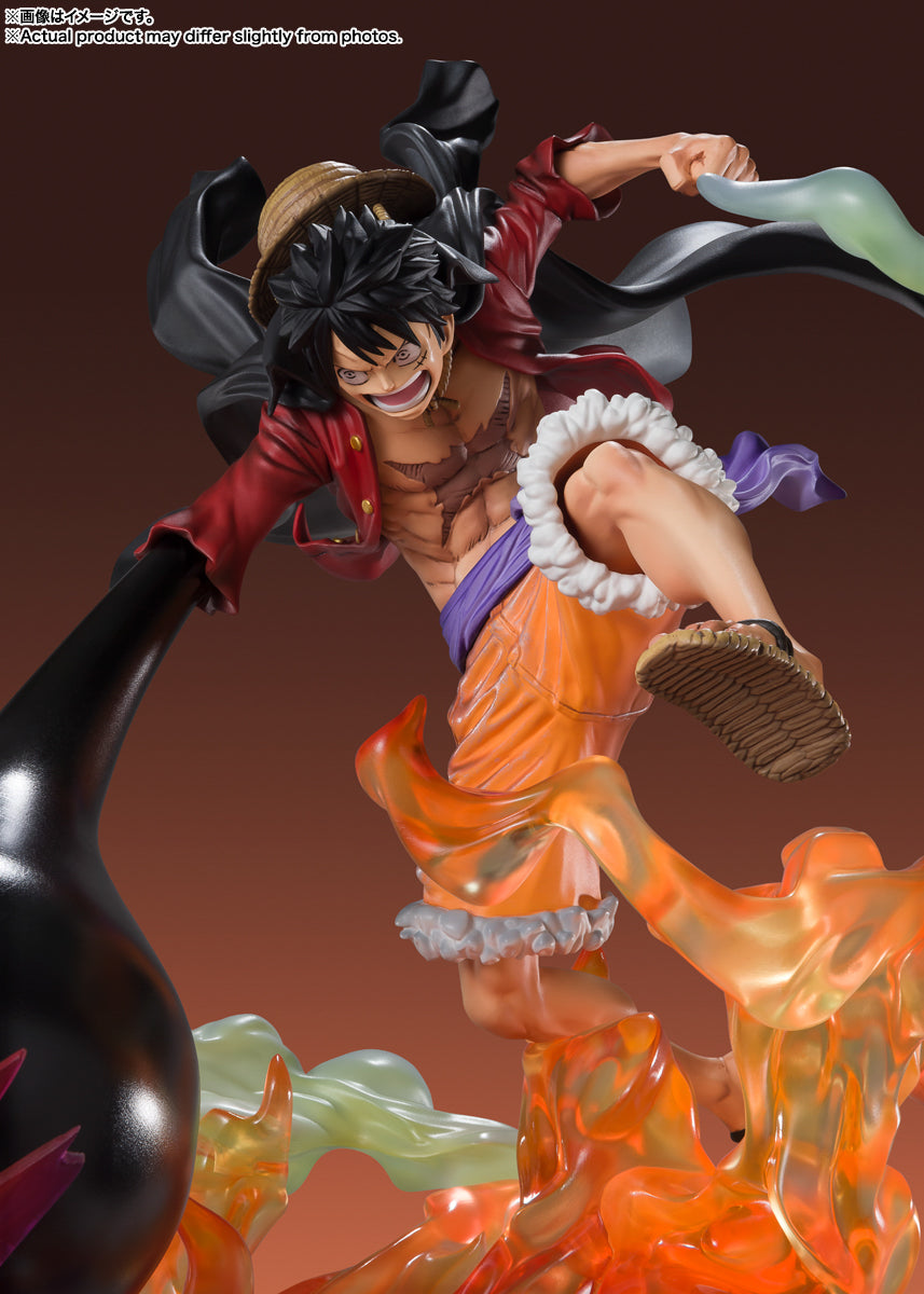 Estátua Monkey D Luffy Red Roc Extra Battle - One Piece - Figuarts Zero - Bandai