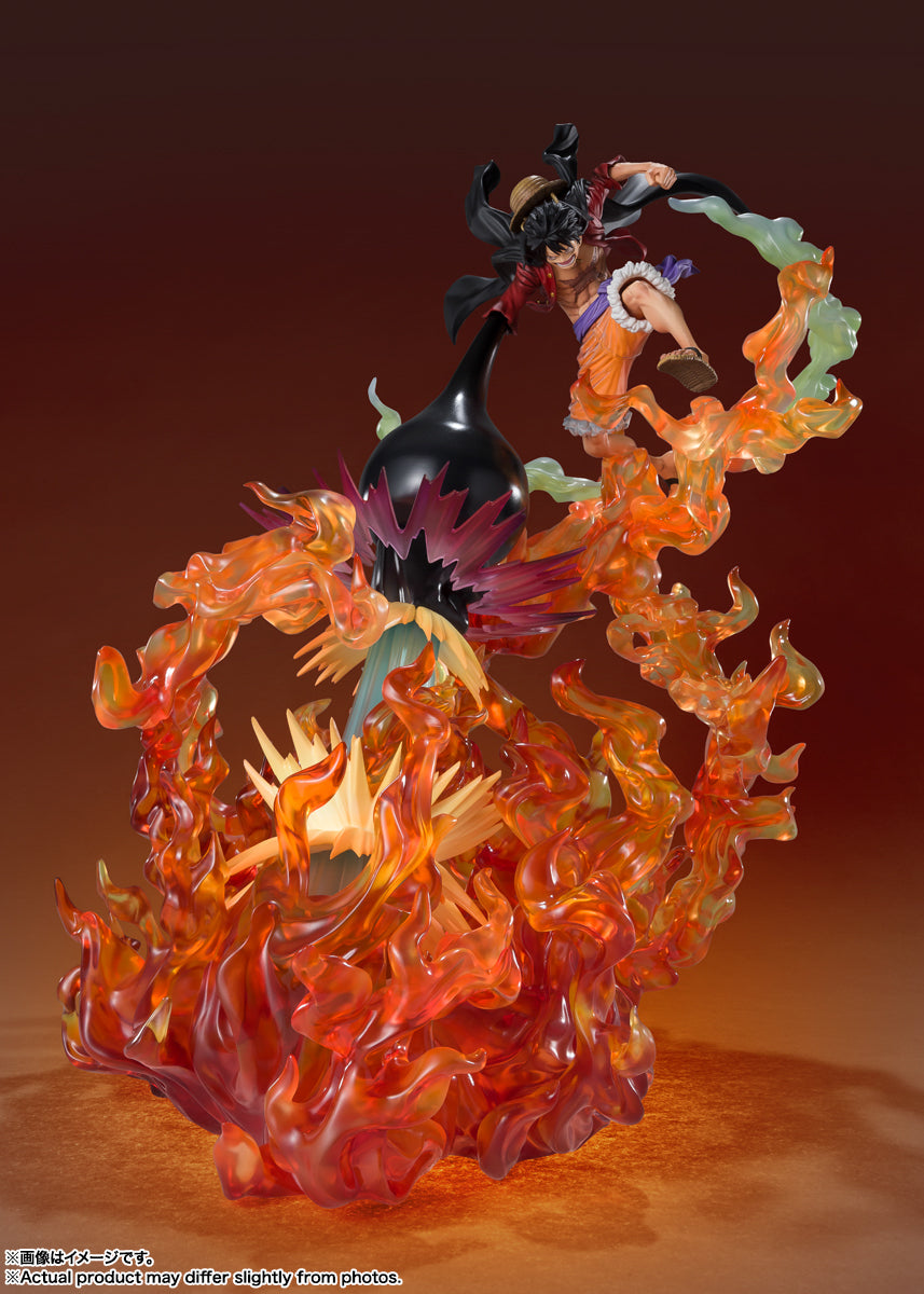 Estátua Monkey D Luffy Red Roc Extra Battle - One Piece - Figuarts Zero - Bandai