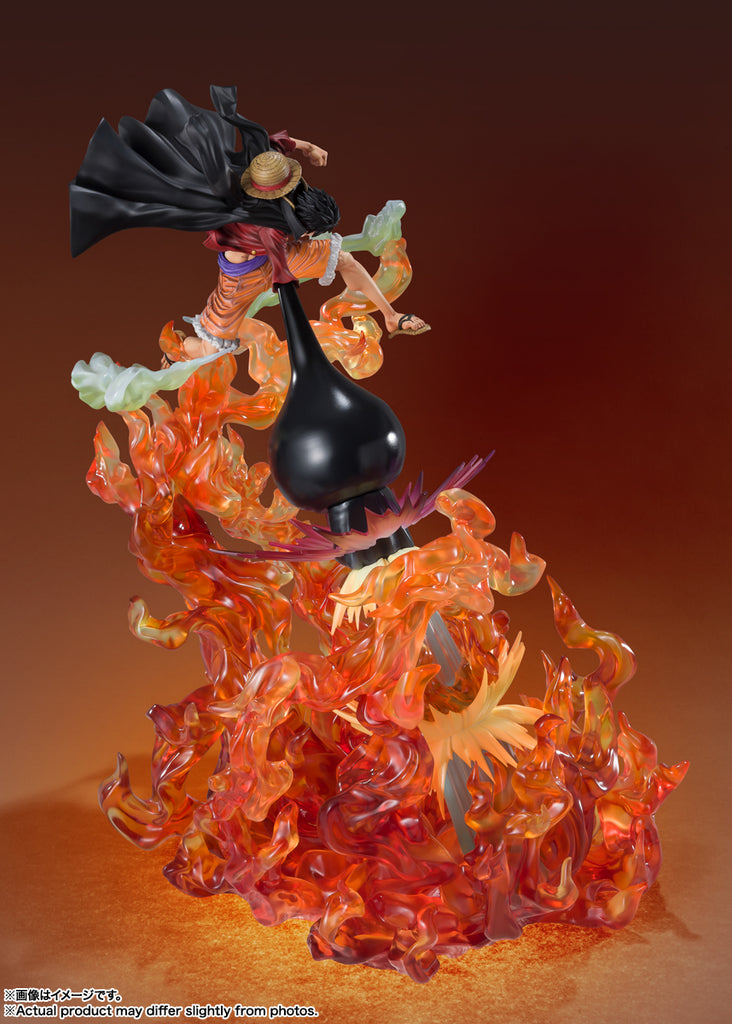 Estátua Monkey D Luffy Red Roc Extra Battle - One Piece - Figuarts Zero - Bandai