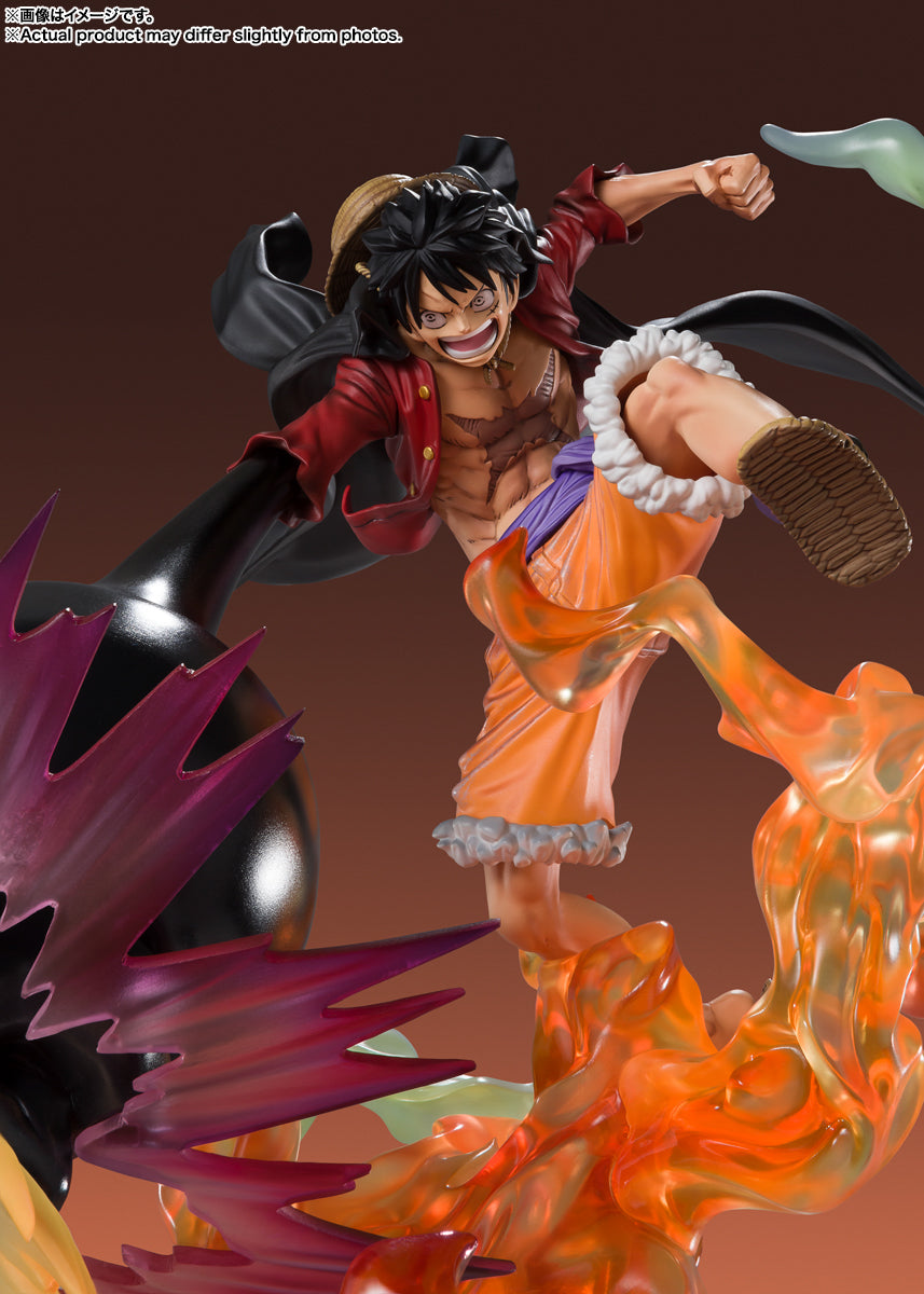 Estátua Monkey D Luffy Red Roc Extra Battle - One Piece - Figuarts