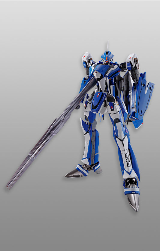 Figura VF-25G Super Messiah Valkyrie Michael Blanc Use Revival Ver - Macross Frontier - DX Chogokin - Bandai