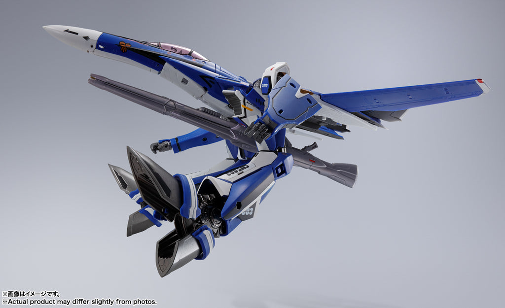 Figura VF-25G Super Messiah Valkyrie Michael Blanc Use Revival Ver - Macross Frontier - DX Chogokin - Bandai