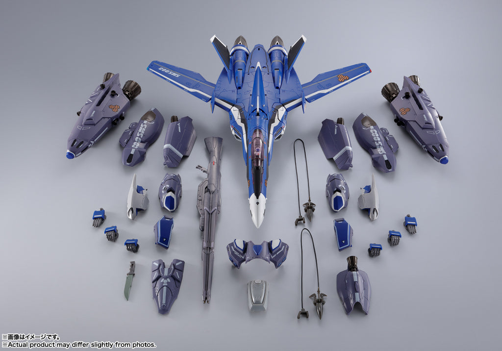 Figura VF-25G Super Messiah Valkyrie Michael Blanc Use Revival Ver - Macross Frontier - DX Chogokin - Bandai