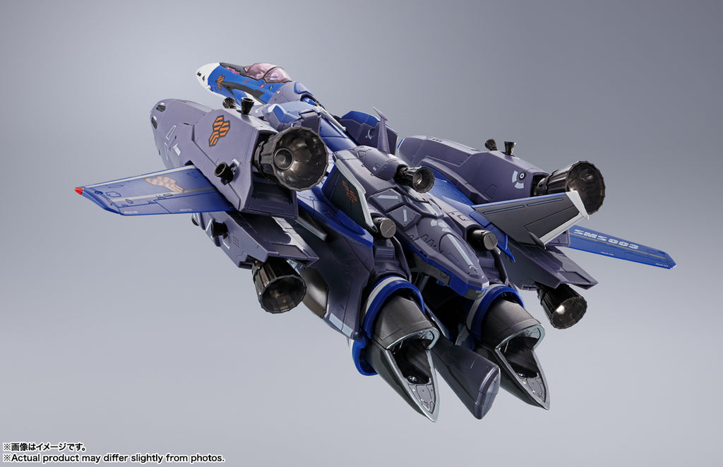 Figura VF-25G Super Messiah Valkyrie Michael Blanc Use Revival Ver - Macross Frontier - DX Chogokin - Bandai