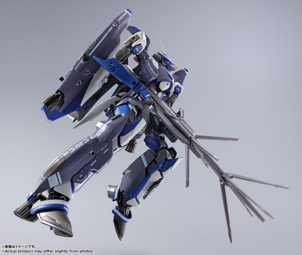 Figura VF-25G Super Messiah Valkyrie Michael Blanc Use Revival Ver - Macross Frontier - DX Chogokin - Bandai