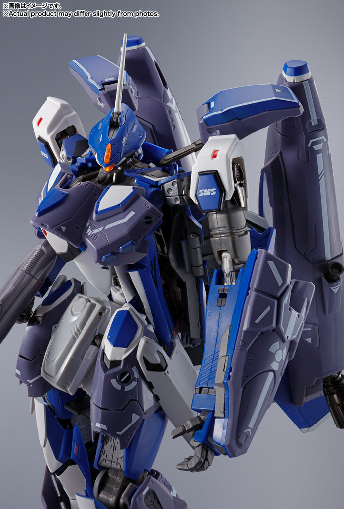 Figura VF-25G Super Messiah Valkyrie Michael Blanc Use Revival Ver - Macross Frontier - DX Chogokin - Bandai