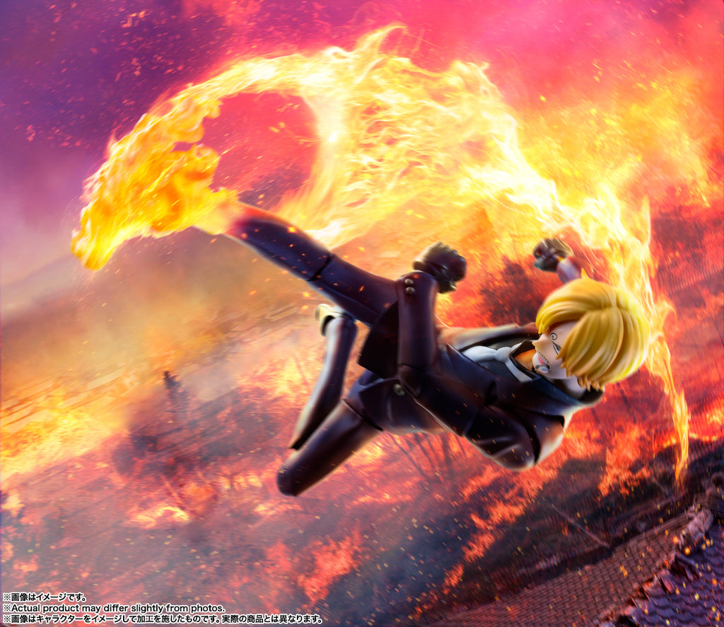 Figura Sanji The Raid on Onigashima - One Piece - S.H.Figuarts - Bandai