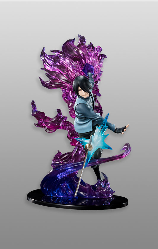 Estátua Sasuke Uchiha - Boruto - Figuarts Zero - Bandai