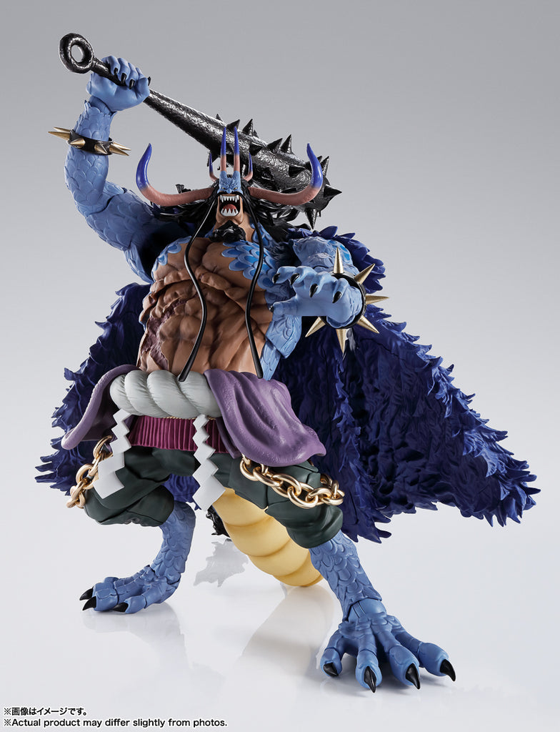 Figura Kaido Rei das Feras Man-Beast Form - One Piece - S.H.Figuarts - Bandai