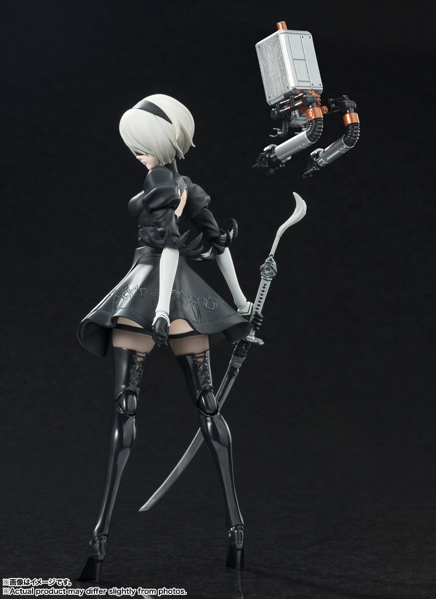 BANDAI SHFiguarts 2B フィギュア Figura 2B - Nier Autimata - S.H.Figuarts - Bandai – Iron Studios