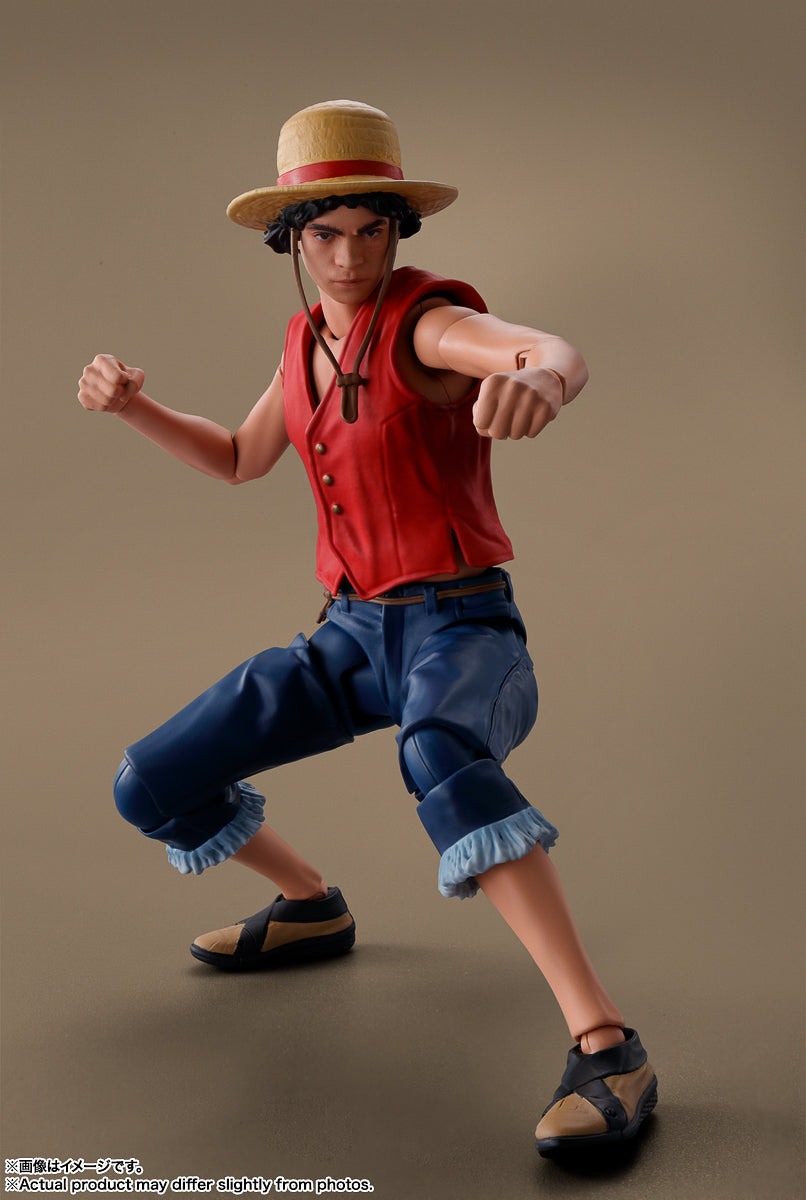 Figura Monkey D. Luffy - Netflix Serie One Piece - S.H.Figuarts - Bandai