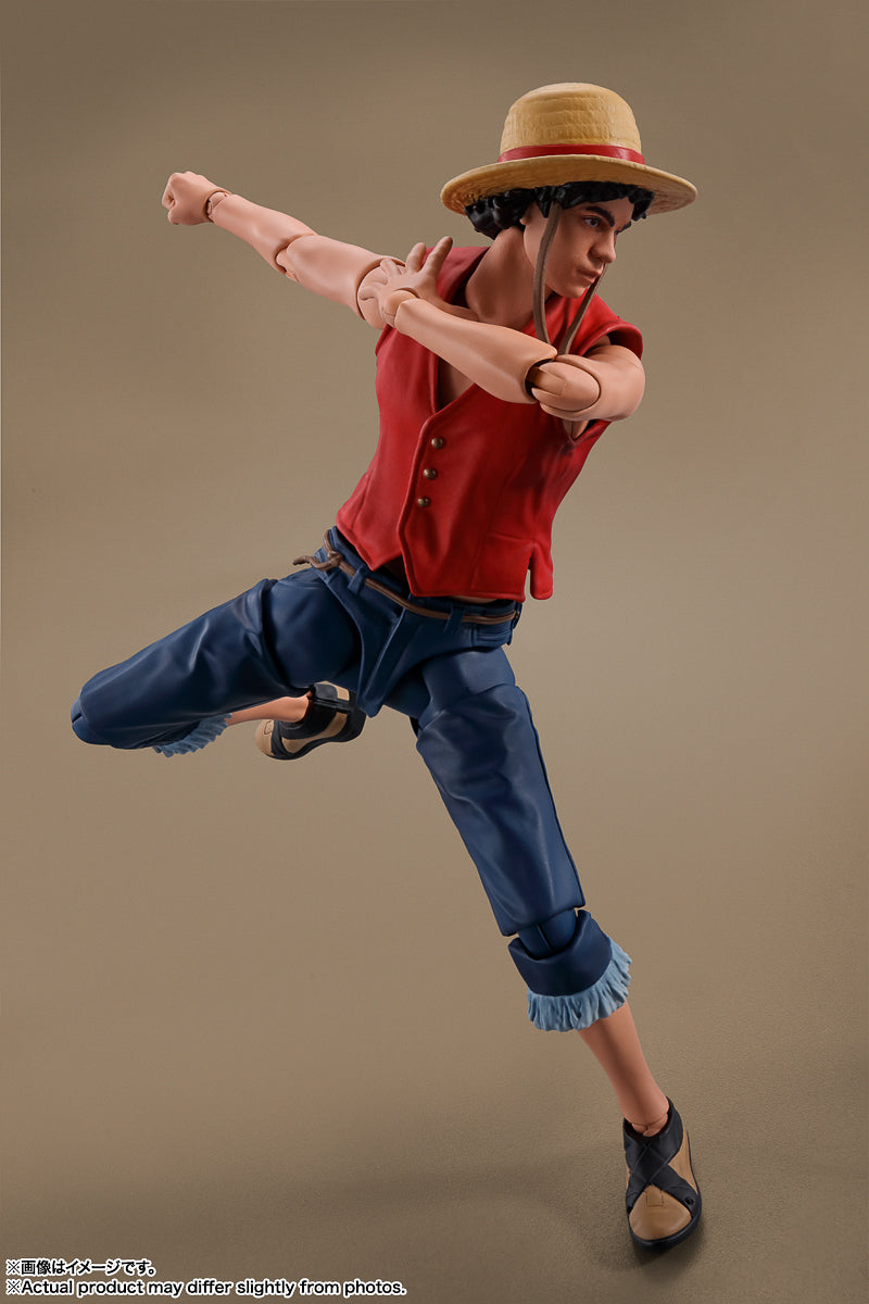 Figura Monkey D. Luffy - Netflix Serie One Piece - S.H.Figuarts - Bandai