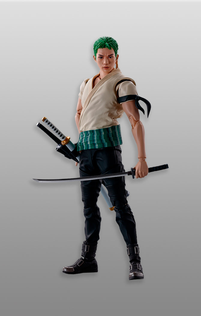 Figura Roronoa Zoro - Netflix Serie One Piece - S.H.Figuarts - Bandai