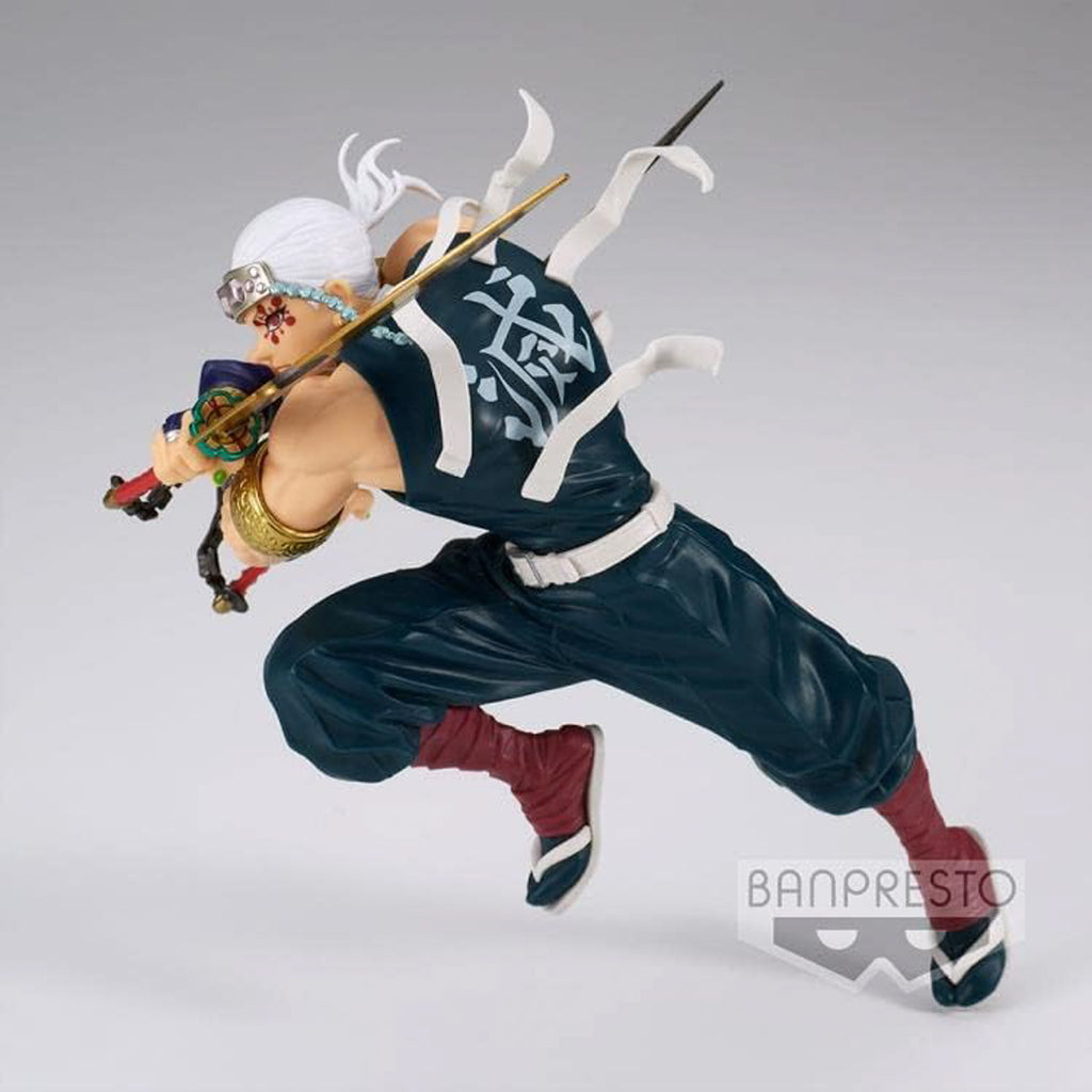 Estátua Tengen Uzui - Demon Slayer - Vibration Stars - BANPRESTO - BANDAI