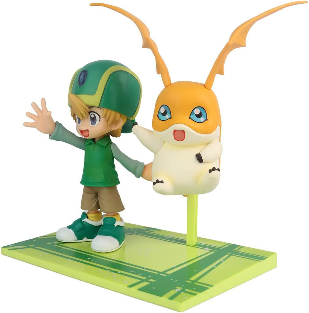 Estátua T.K. e Patamon - Digimon - DXF Adventure Archives - BANPRESTO - BANDAI