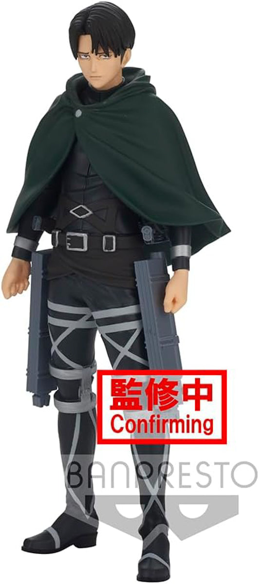 Estátua Levi The Final Season - Attack on Titan - Banpresto - Bandai