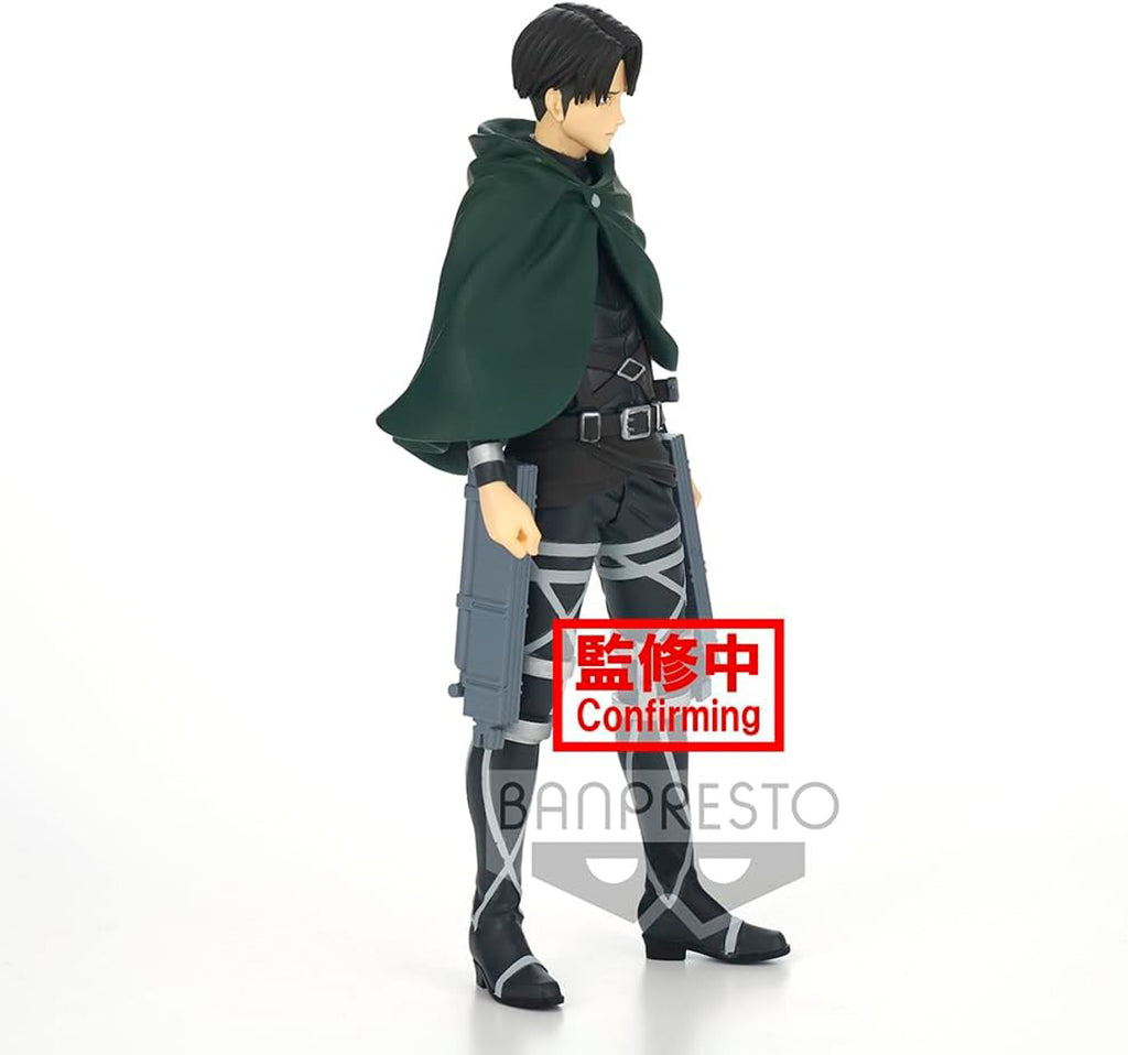 Estátua Levi The Final Season - Attack on Titan - Banpresto - Bandai
