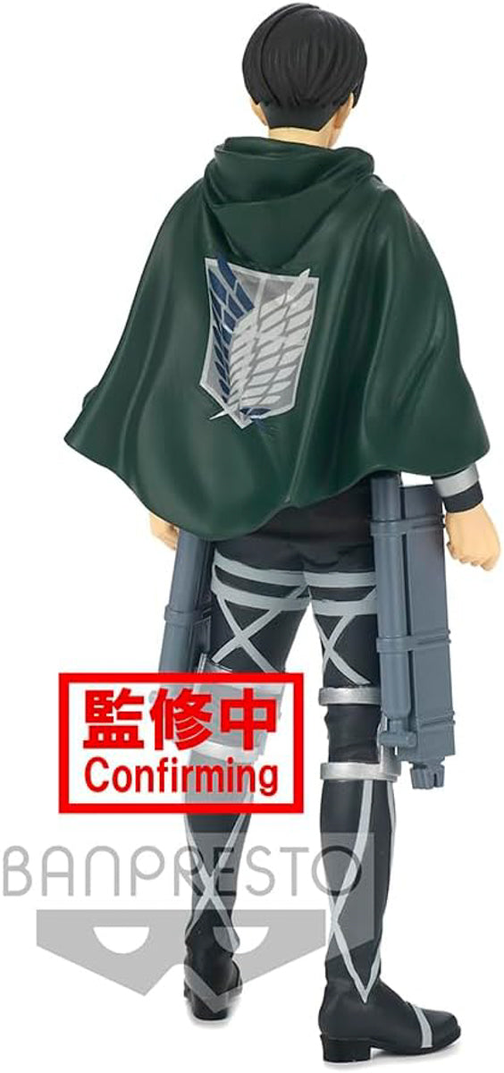 Estátua Levi The Final Season - Attack on Titan - Banpresto - Bandai