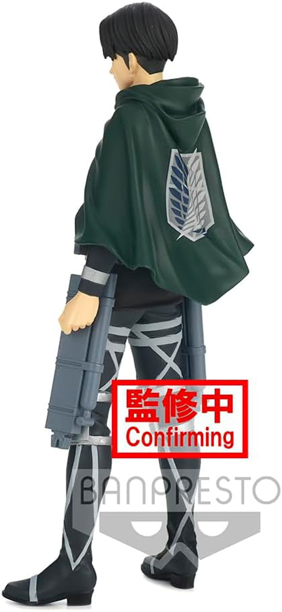 Estátua Levi The Final Season - Attack on Titan - Banpresto - Bandai
