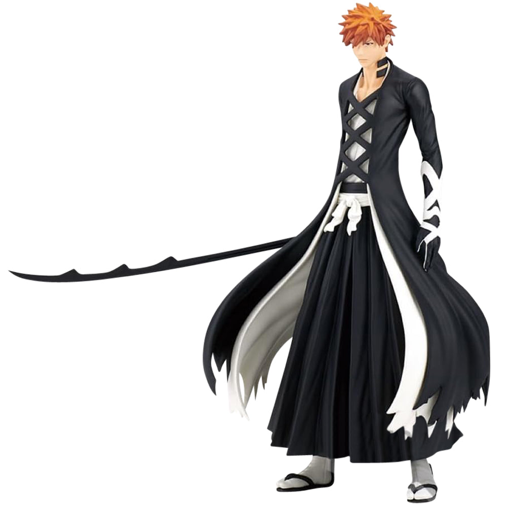 Estátua Ichigo Kurosaki Bankai - Bleach - Solid and Souls - BANPRESTO - BANDAI