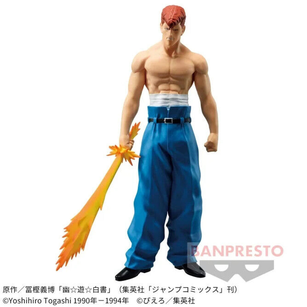 Estátua Kazuma Kuwabara 30th Anniversary - Yu Yu Hakusho - DFX - BANPRESTO - BANDAI