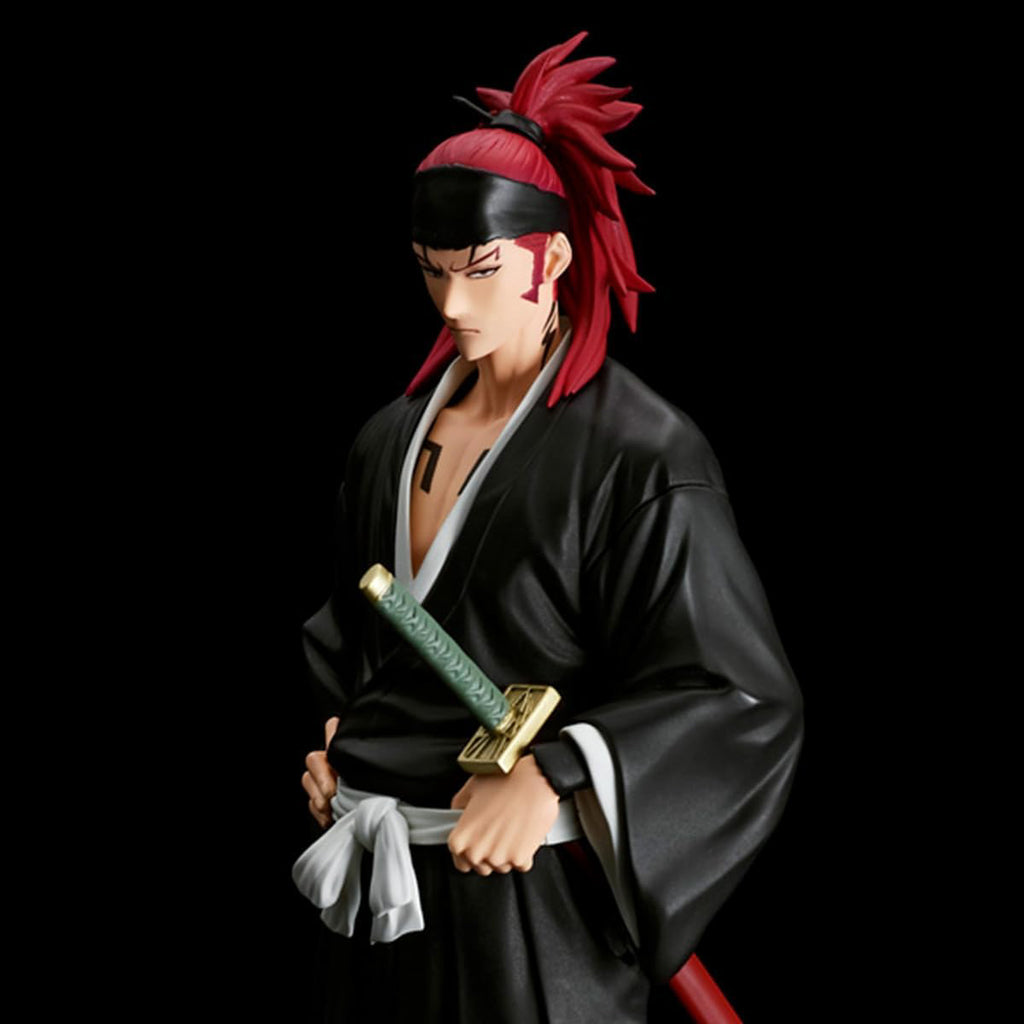Estátua Renji Abarai - Bleach - Solid and Souls - Banpresto - Bandai