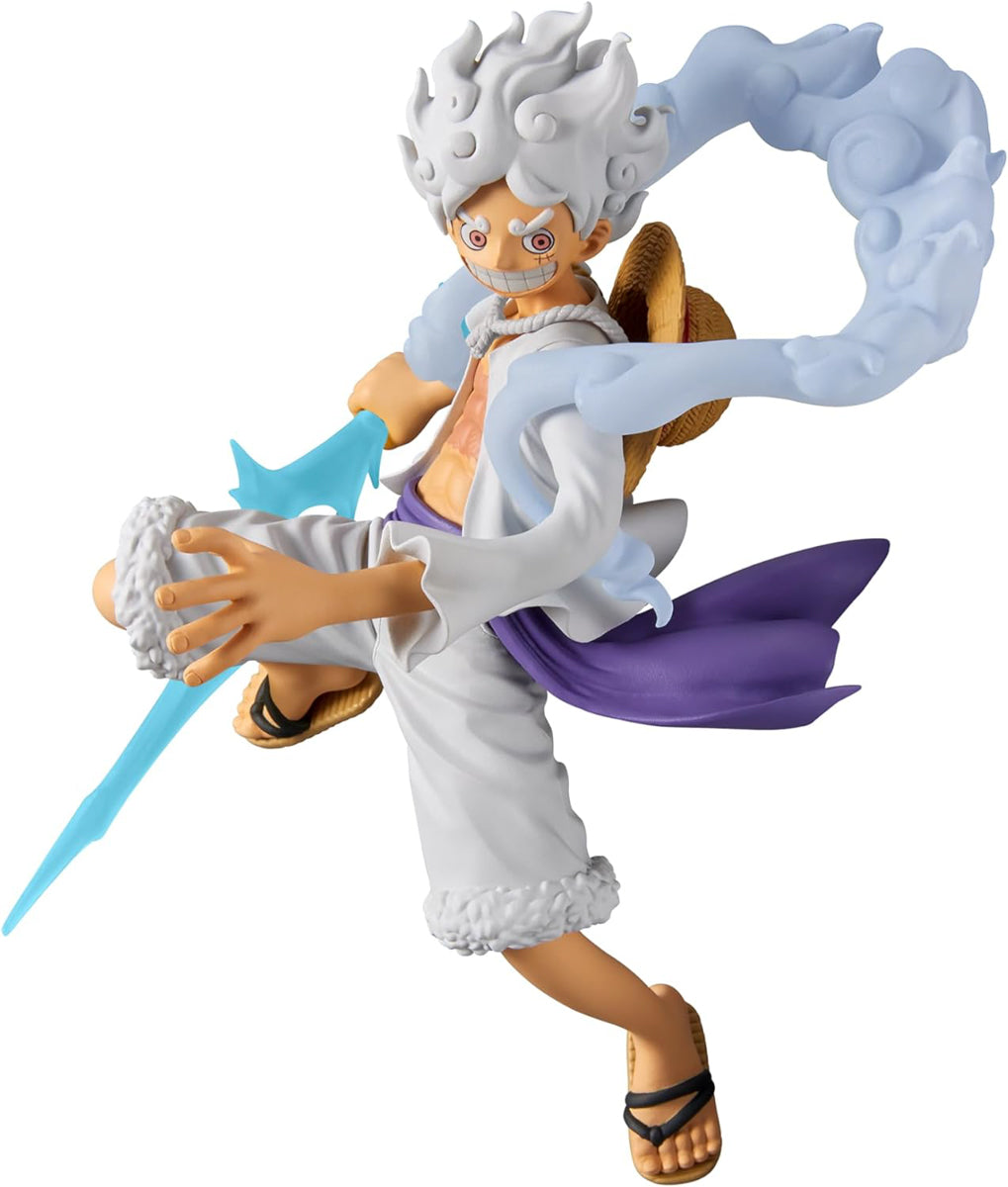 Estátua Monkey D. Luffy Gear 5 - One Piece - DXF The Grandline