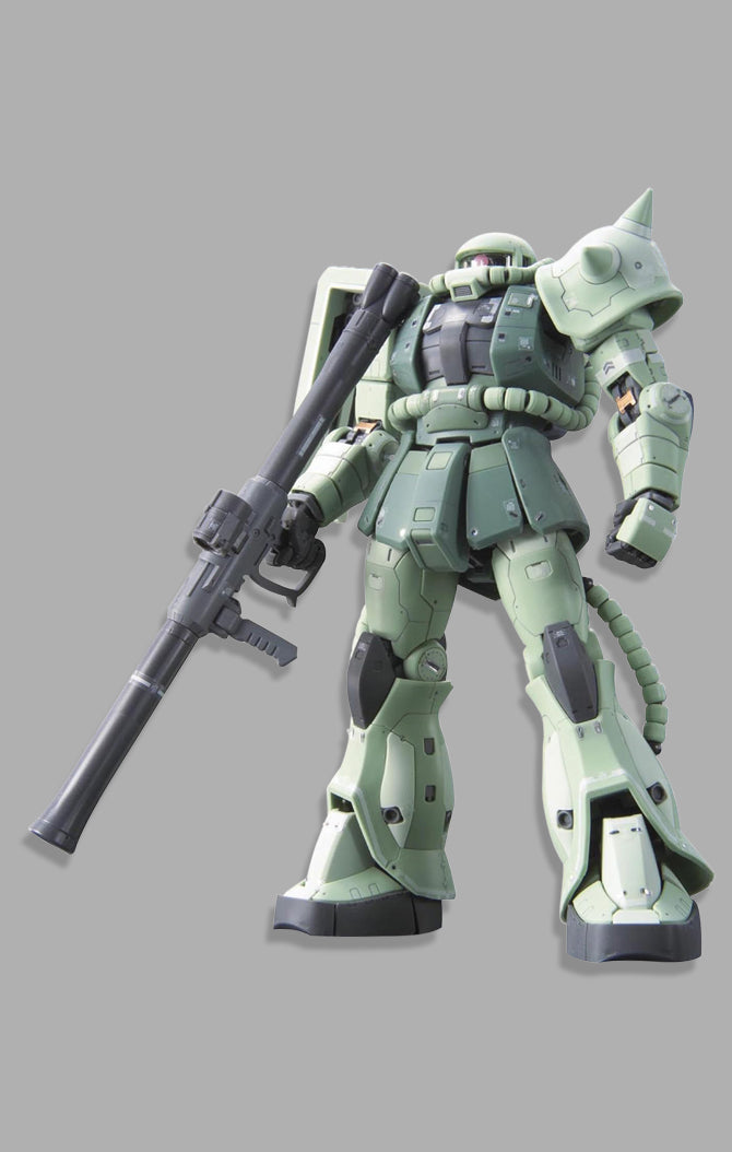 MS-06F Zaku II - Gundam - RG 1/144 - Bandai – Iron Studios Brasil