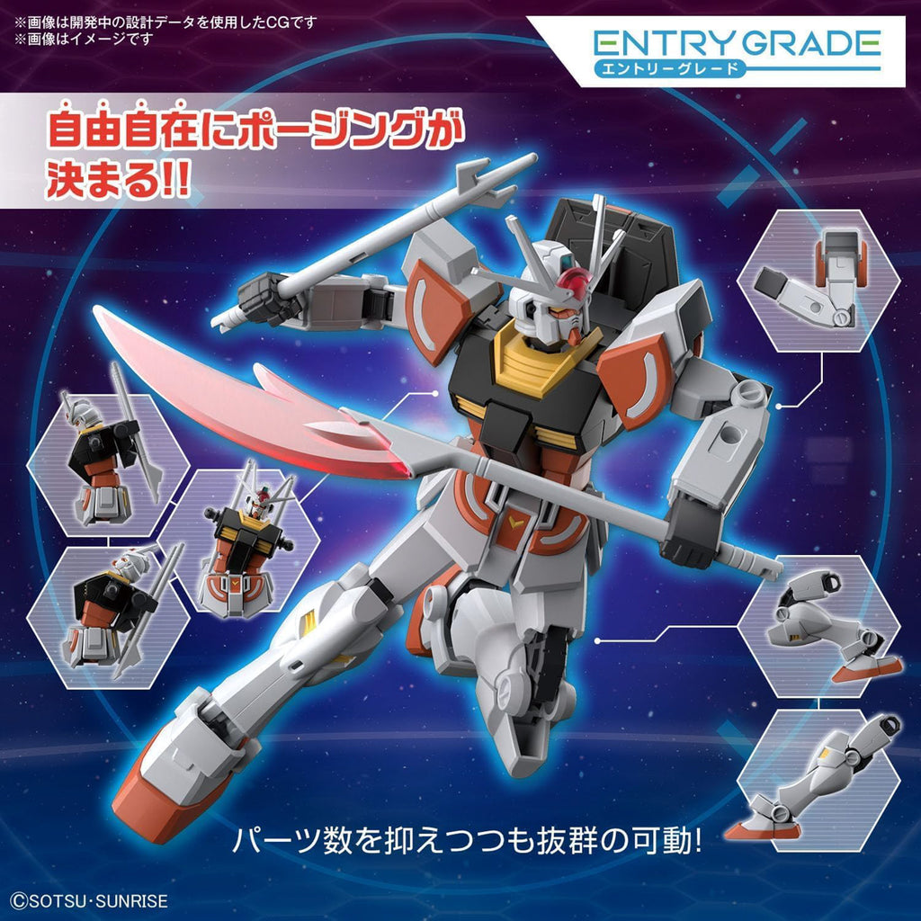 Lah Gundam - Gundam - Entrey Grade 1/144- Bandai