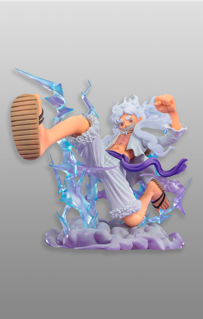 Estátua Monkey D. Luffy Gear 5 Gigant Extra Battle - One Piece - Figuarts Zero - Bandai