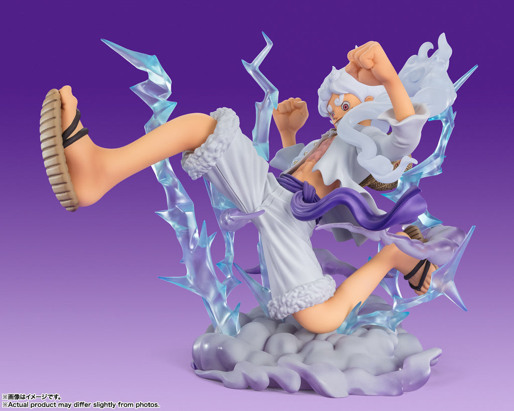 Estátua Monkey D. Luffy Gear 5 Gigant Extra Battle - One Piece - Figuarts Zero - Bandai