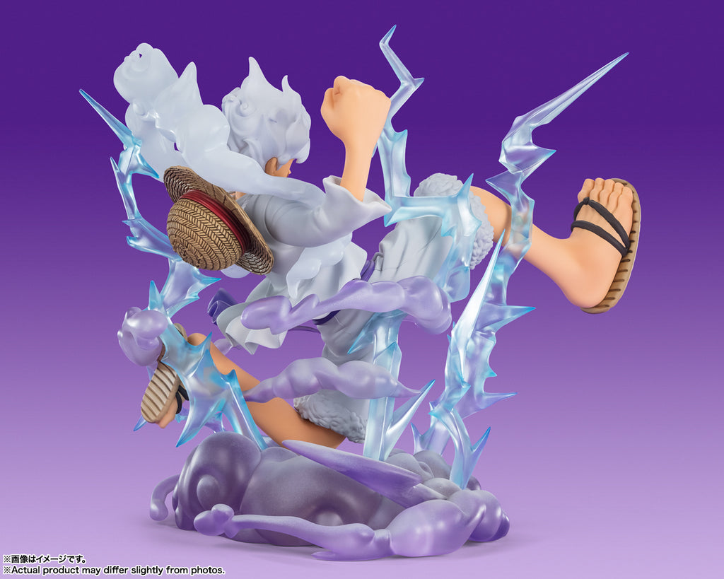 Estátua Monkey D. Luffy Gear 5 Gigant Extra Battle - One Piece - Figuarts Zero - Bandai
