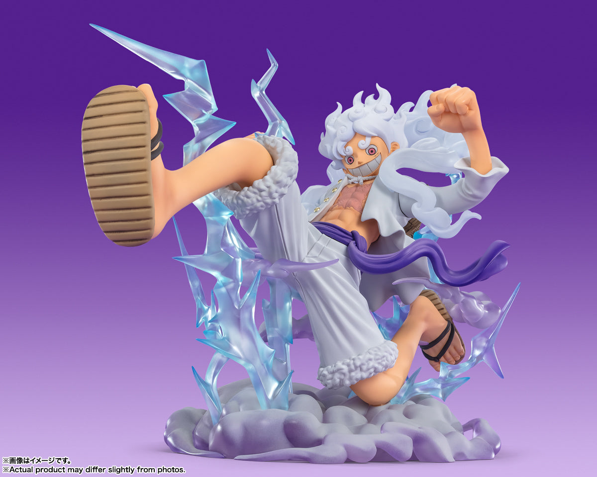 Estátua Monkey D. Luffy Gear 5 Gigant Extra Battle - One Piece