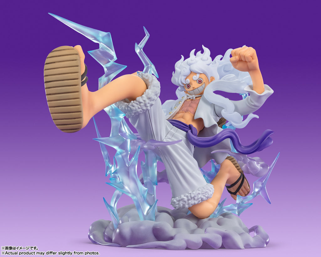 Estátua Monkey D. Luffy Gear 5 Gigant Extra Battle - One Piece - Figuarts Zero - Bandai
