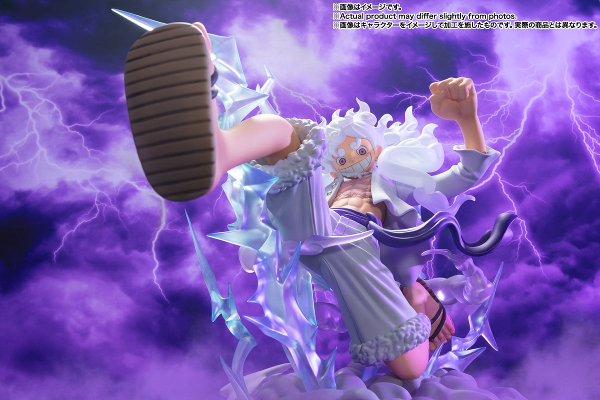 Estátua Monkey D. Luffy Gear 5 Gigant Extra Battle - One Piece