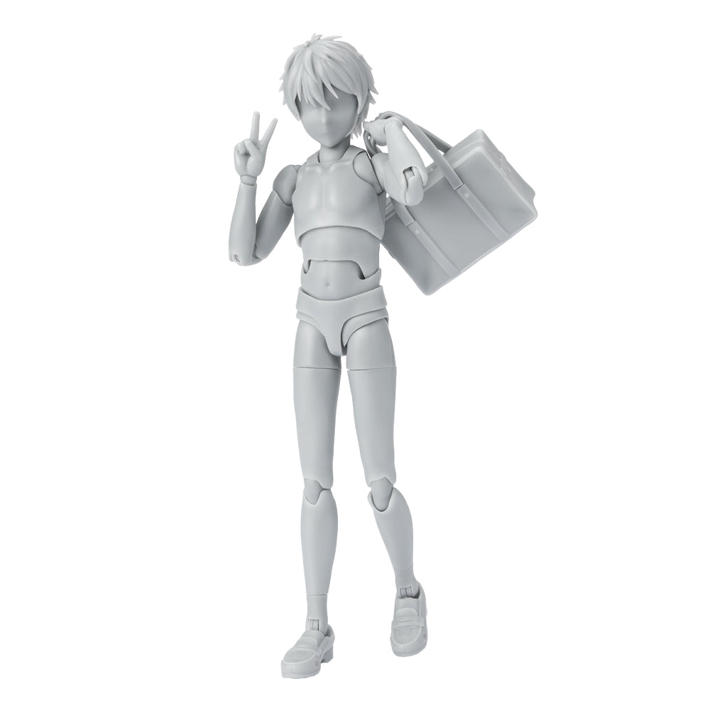 Figura Body Kun School Life Edition DX Set Gray Collor Ver - S.H.Figuarts - Bandai