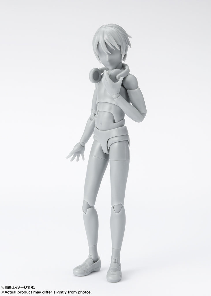 Figura Body Kun School Life Edition DX Set Gray Collor Ver - S.H.Figuarts - Bandai