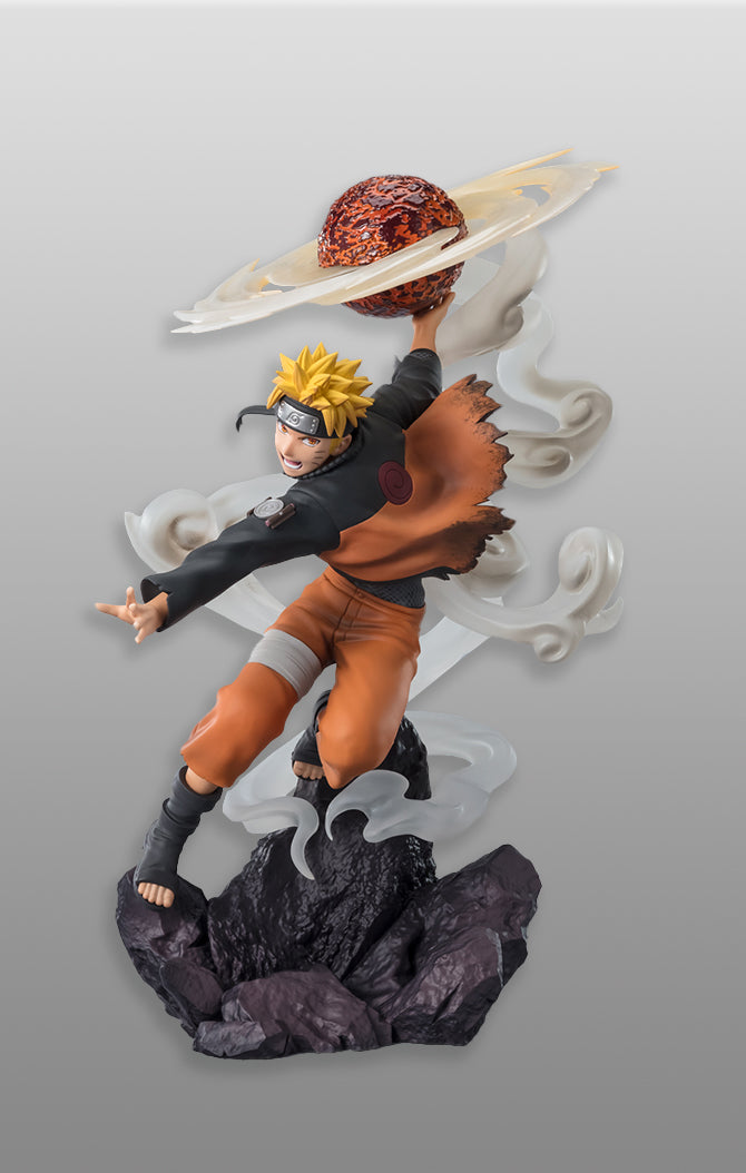 Figura Naruto Uzumaki Sage Art Lava Release Rasenshuriken Extra Battle - Naruto Shippuden - Figuarts Zero - Bandai