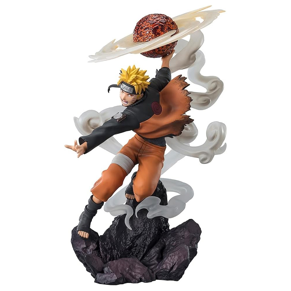 Figura Naruto Uzumaki Sage Art Lava Release Rasenshuriken Extra Battle - Naruto Shippuden - Figuarts Zero - Bandai