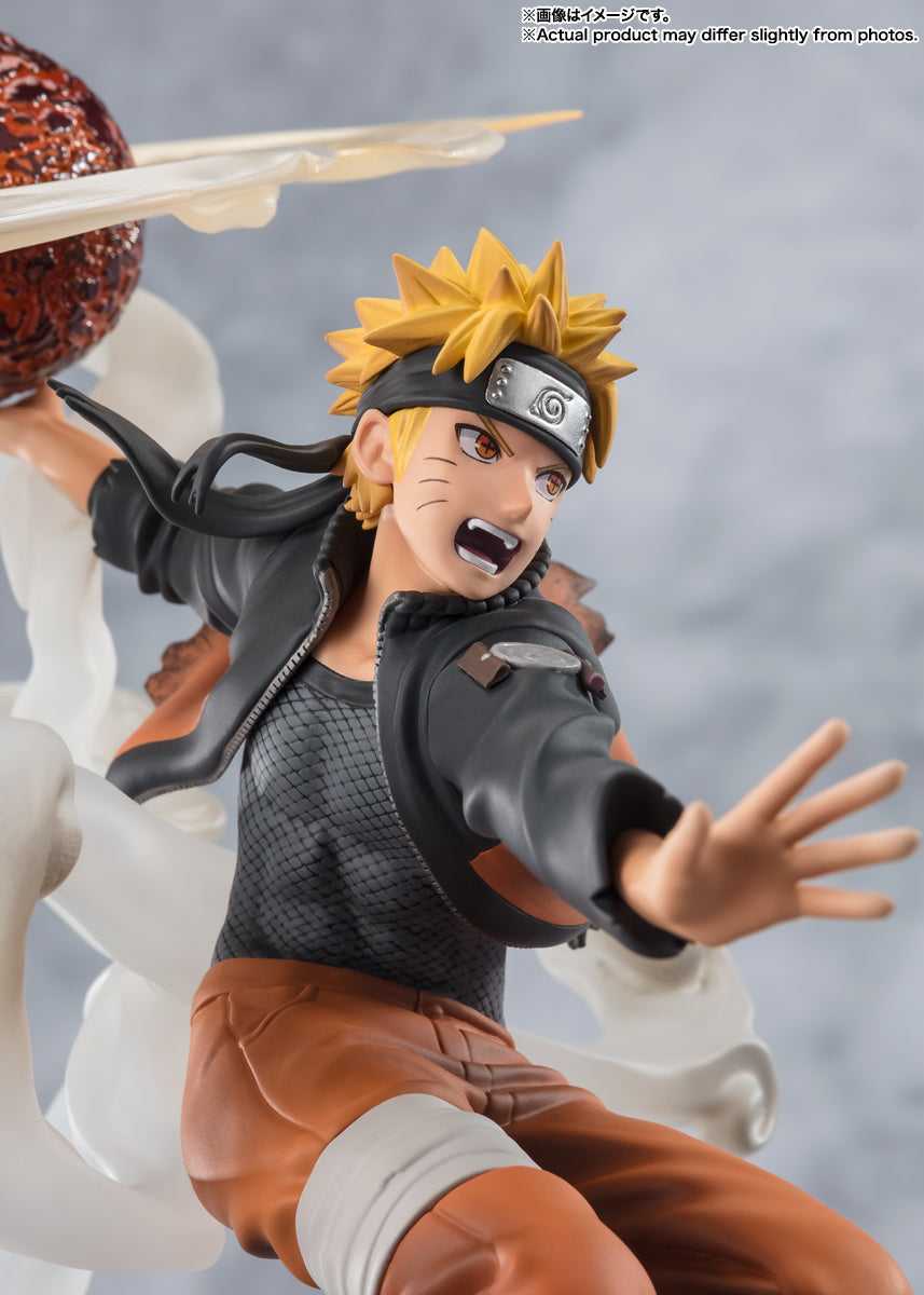 NARUTO フィギュア Figura Naruto Uzumaki Sage Art Lava Release Rasenshuriken Extra