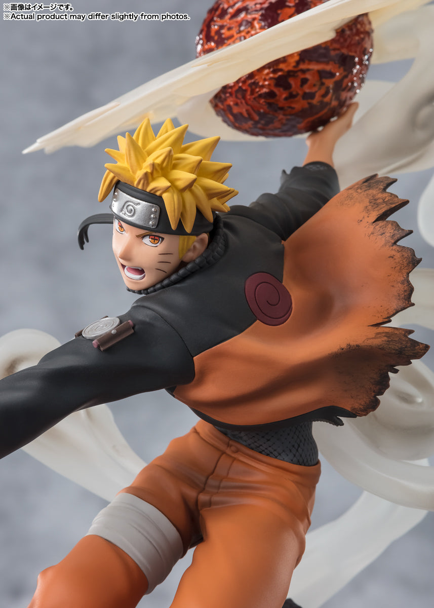 Figura Naruto Uzumaki Sage Art Lava Release Rasenshuriken Extra Battle - Naruto Shippuden - Figuarts Zero - Bandai