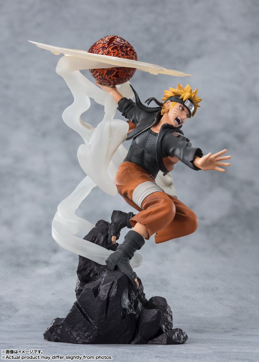 Figura Naruto Uzumaki Sage Art Lava Release Rasenshuriken Extra Battle - Naruto Shippuden - Figuarts Zero - Bandai