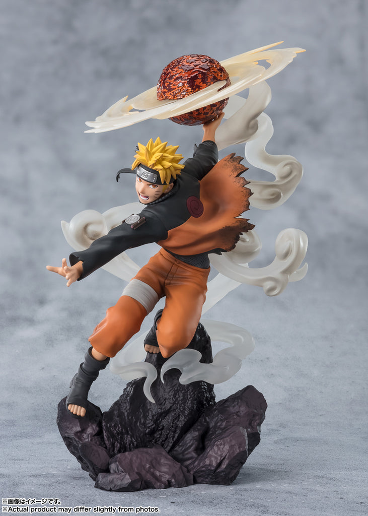 Figura Naruto Uzumaki Sage Art Lava Release Rasenshuriken Extra Battle - Naruto Shippuden - Figuarts Zero - Bandai