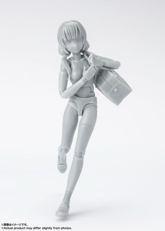 Figura Body Chan School Life Edition DX Set Gray Collor Ver - S.H.Figuarts - Bandai