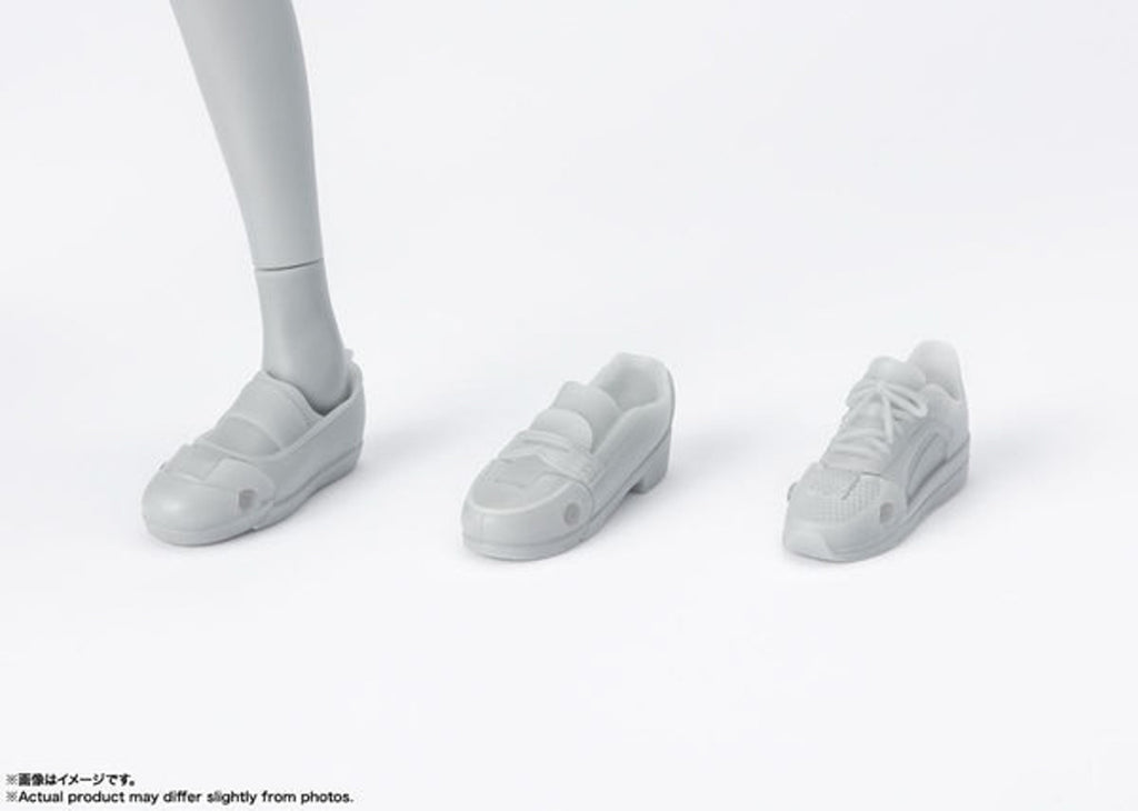Figura Body Chan School Life Edition DX Set Gray Collor Ver - S.H.Figuarts - Bandai