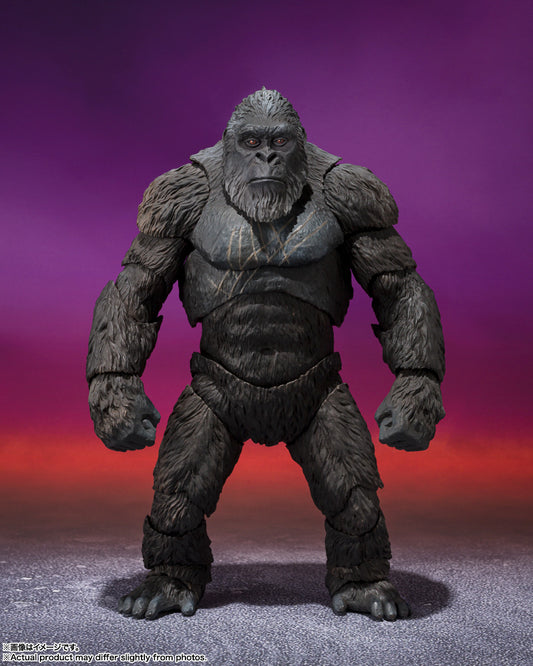 Figura Kong - Godzilla X Kong The New Empire 2024 - S.H.Monsterarts - Bandai