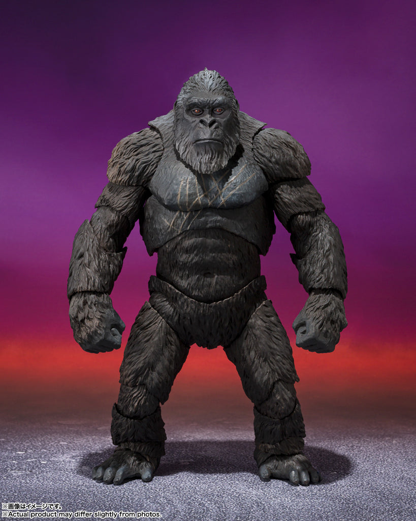 Figura Kong - Godzilla X Kong The New Empire 2024 - S.H.Monsterarts - Bandai