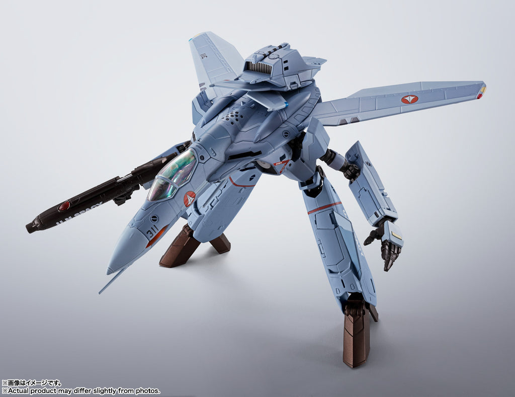 Figura VF-0A Phoenix Shin Kudo Use and QF-2200D-B Ghost - Macross Zero - Hi Metal R - Bandai