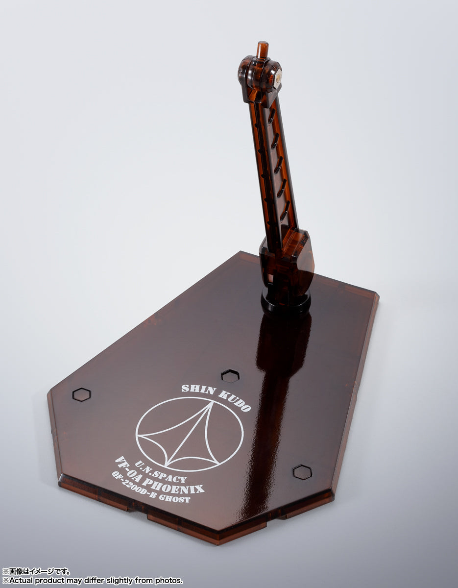 Figura VF-0A Phoenix Shin Kudo Use and QF-2200D-B Ghost - Macross Zero - Hi Metal R - Bandai